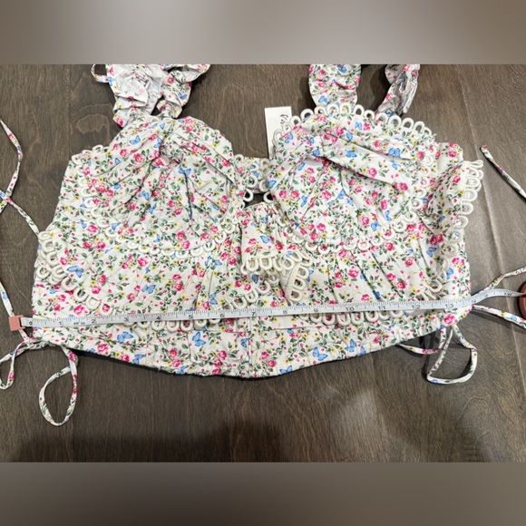 For Love & Lemons NWT gaia top | medium - Picture 9 of 9